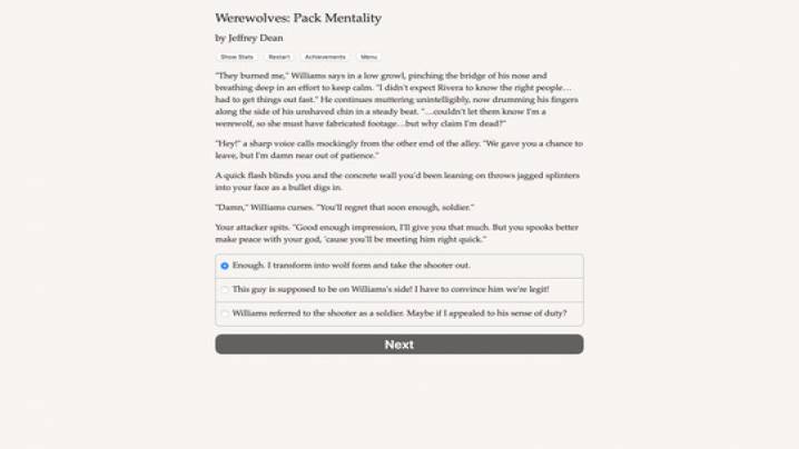 Cheats Werewolves 2: Pack Mentality: 