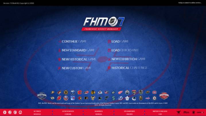 Truques Franchise Hockey Manager 7: 