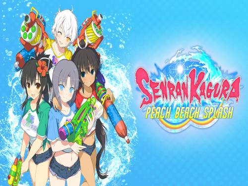 Senran Kagura Peach Beach Splash: Videospiele Grundstück