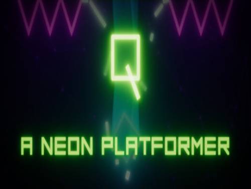 Q - A Neon Platformer: Videospiele Grundstück