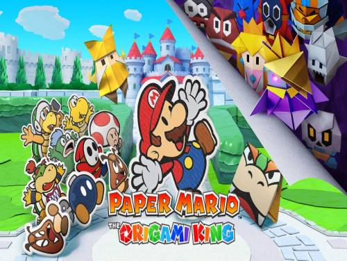Paper Mario: The Origami King: Videospiele Grundstück