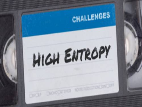 High Entropy: Challenges: Videospiele Grundstück