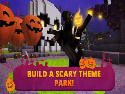 Scary Theme Park Craft: Edifici Spaventosi: Trama del juego