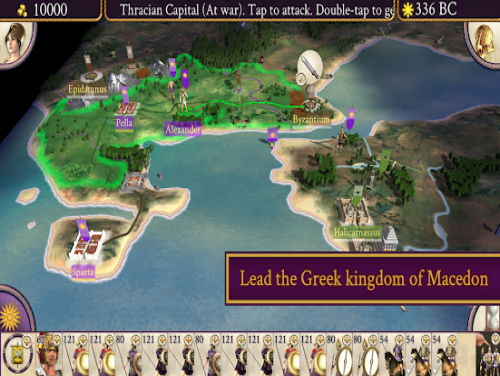 ROME: Total War - Alexander: Trama del juego