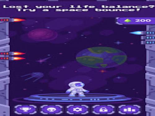 Bounce In Space: Videospiele Grundstück