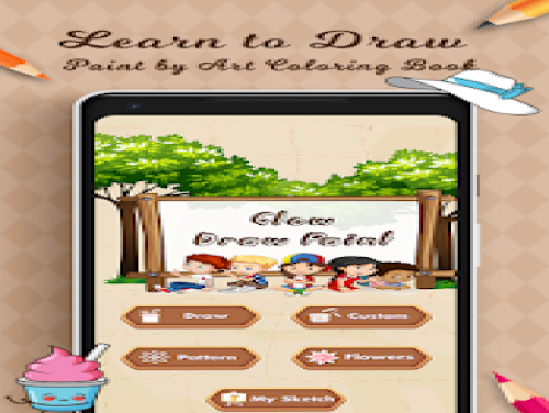 Learn to Draw - Paint by Art Coloring Book: Trame du jeu