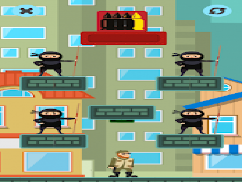 Bullet Agent - Fighting relaxing hyper casual game: Videospiele Grundstück
