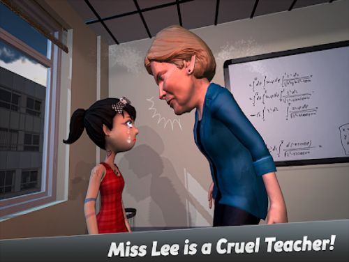 Crazy Scary Evil Teacher 3D - Spooky Game: Enredo do jogo
