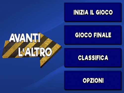 Avanti L'Altro: Verhaal van het Spel