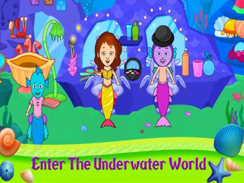 My Tizi Town - Underwater Mermaid Games for Kids: Trama del juego