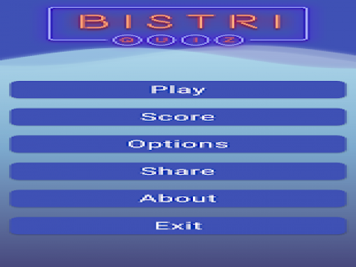 Bistri Quiz: Bistri Quiz: Videospiele Grundstück