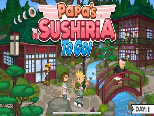 Papa's Sushiria To Go!: Videospiele Grundstück