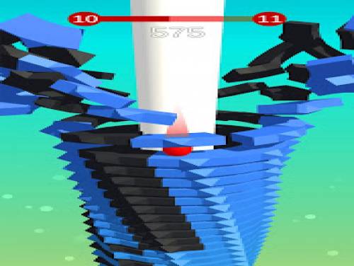 Stack Ball - Blast through platforms: Videospiele Grundstück
