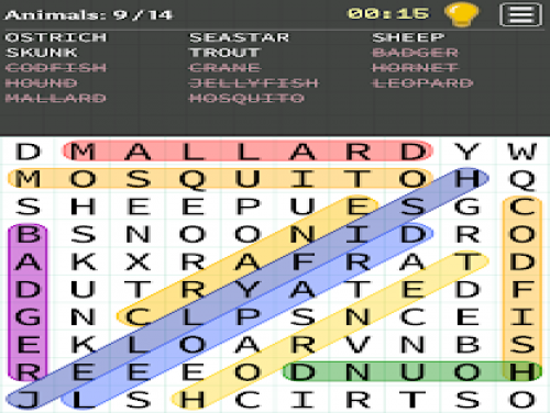 Word Search: Word Search: Videospiele Grundstück