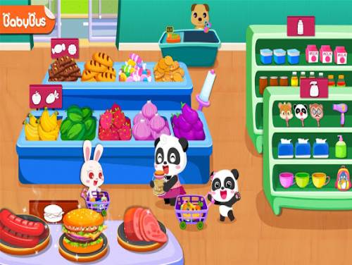 Baby Panda's Supermarket: Enredo do jogo