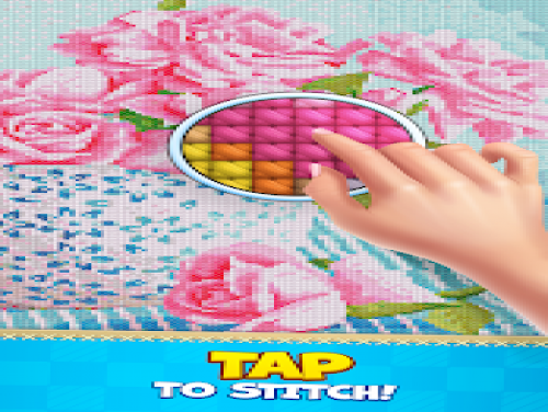CROSS-STITCH: COLORING BOOK: Plot of the game