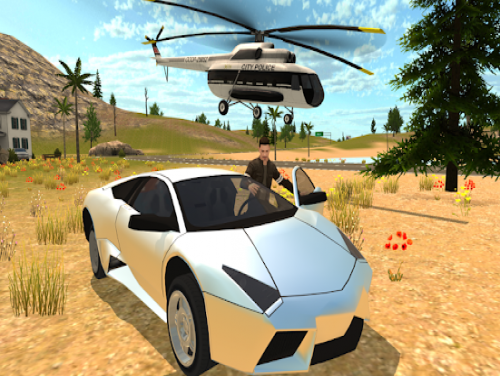 Helicopter Flying Simulator: Car Driving: Trame du jeu