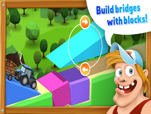 BlockVille Bridge builder Physics puzzle: Plot of the game