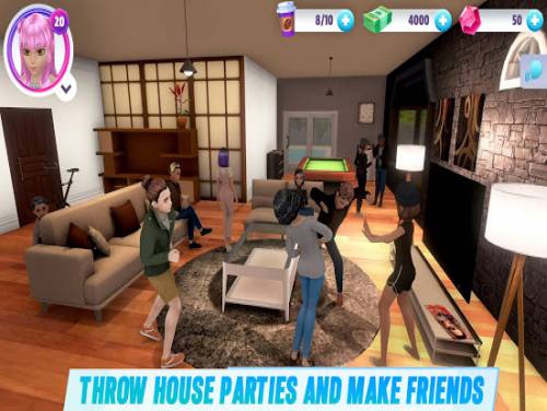 Virtual Sim Story: Dream Life: Videospiele Grundstück