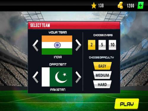 Super World Cricket Ind vs Pak - Cricket Game 2020: Videospiele Grundstück