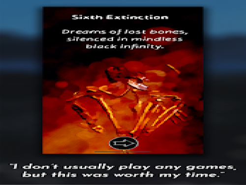 Sixth Extinction: Plot of the game