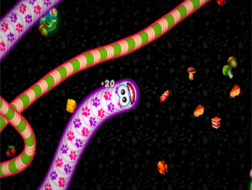 Worms Zone .io - Voracious Snake: Videospiele Grundstück