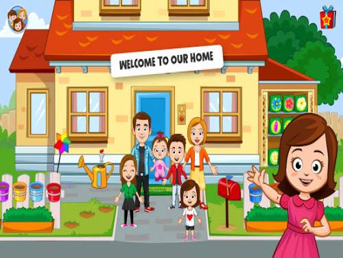My Town : Home DollHouse - Pretend Play Kids House: Plot of the game