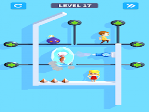 Pin Pull: Pin Pull: Videospiele Grundstück