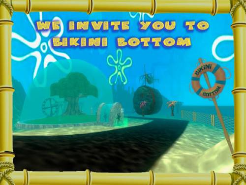 Bikini Bottom Map - Original Bob Adventure Game: Enredo do jogo