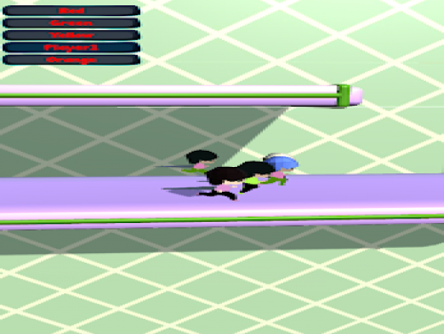 Jump Running Race 3D: Plot of the game