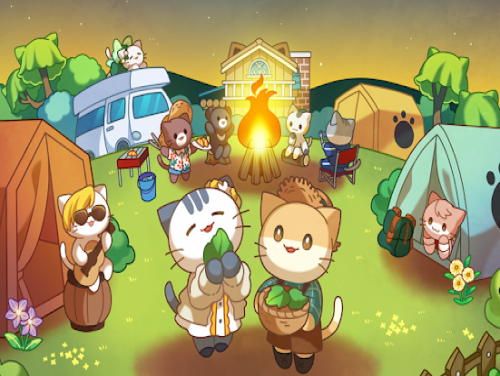Cat Forest : Healing Camp: Videospiele Grundstück