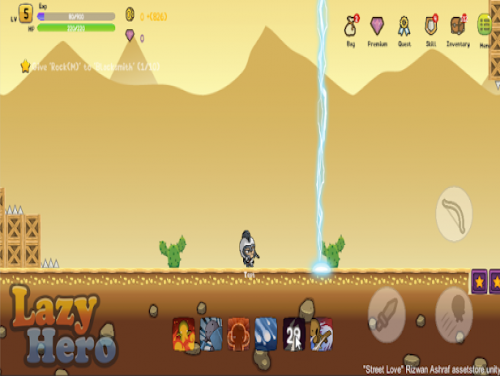 LazyHero: Videospiele Grundstück