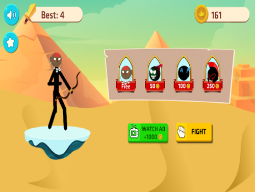 Stick Archer: Stick Archer: Videospiele Grundstück