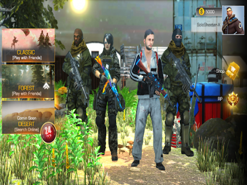 PVP Shooting Battle 2020 Online and Offline game.: Videospiele Grundstück