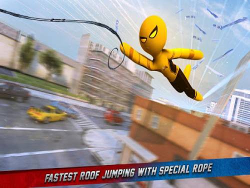 Ice Spider Stickman Rope Hero Gangster City: Enredo do jogo