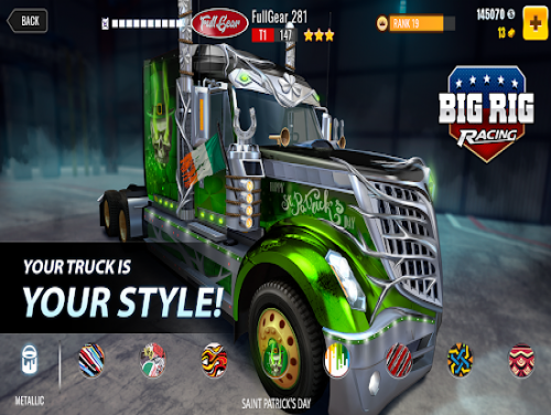 Big Rig Racing: Videospiele Grundstück