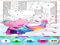 Color by Number for Kids: Trucs en Codes