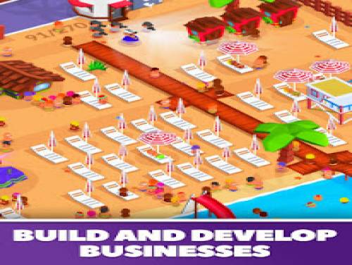 Idle Beach Tycoon : Cash Manager Simulator: Enredo do jogo