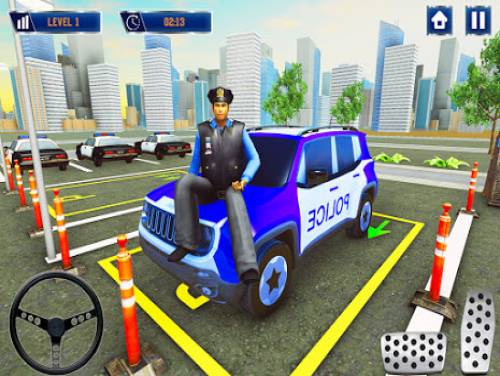 Real Police Car Parking Challenge Game 2020: Trama del juego