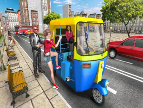 Modern Tuk Tuk Auto Rickshaw: Free Driving Games: Trama del juego