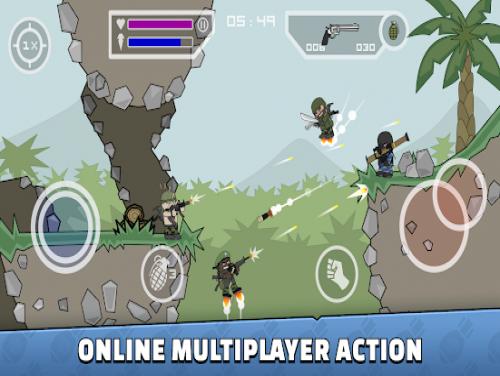 Mini Militia - Doodle Army 2: Videospiele Grundstück