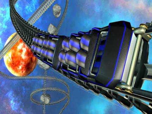 Intergalactic Space Virtual Reality Roller Coaster: Videospiele Grundstück