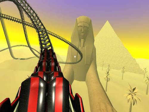 Piramidi egiziane VR Roller Coaster: Videospiele Grundstück