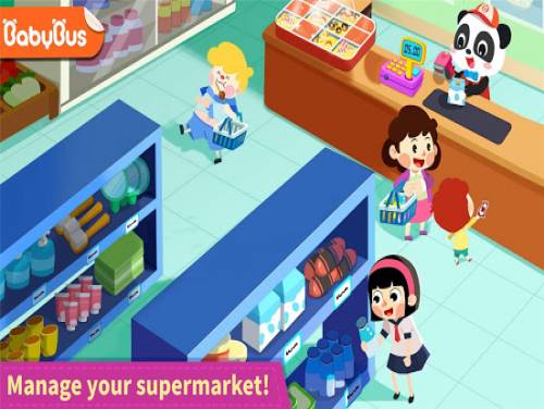 La città di Baby Panda: il supermercato: Videospiele Grundstück