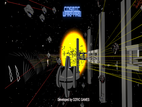Cosmic Warfare Pro - Multiplayer Space Battle Game: Videospiele Grundstück