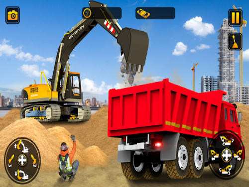 città costruzione sim: carrello elevatore camion: città costruzione sim: carrello elevatore camion: Videospiele Grundstück
