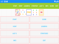 Boymate10 Find 3X - Brain Card Game: Trucs en Codes