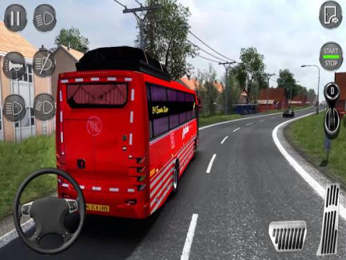 città autobus allenatore guida simulatore 2020: città autobus allenatore guida simulatore 2020: Videospiele Grundstück