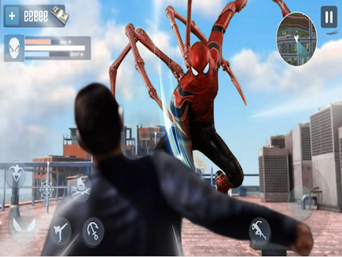 Mutant Spider Hero: Miami Rope hero Game: Videospiele Grundstück