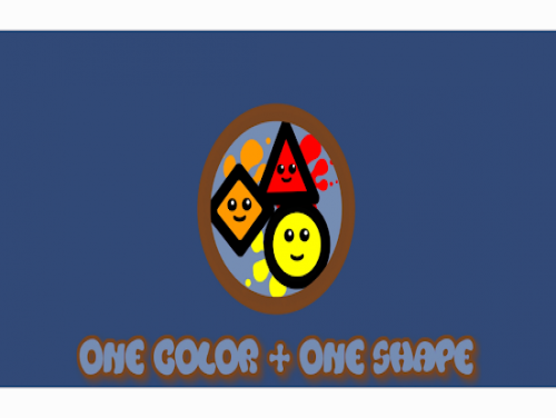 One Color + One Shape: Videospiele Grundstück